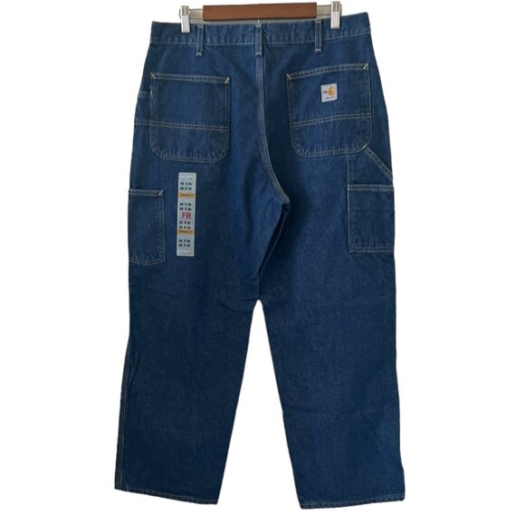 Carhartt NEW Flame Resistant Carpenter Utility Jeans Size 36 x 30 - Picture 8 of 16
